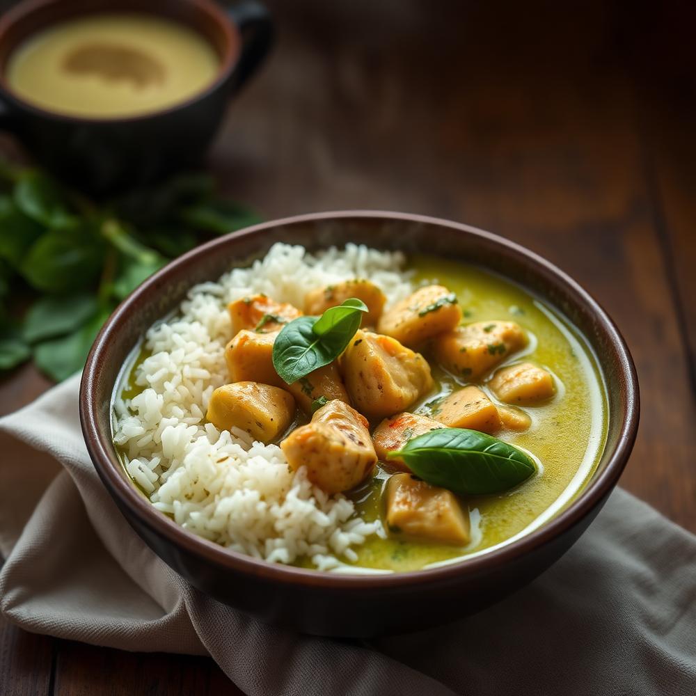 Thai Green Curry with Chicken