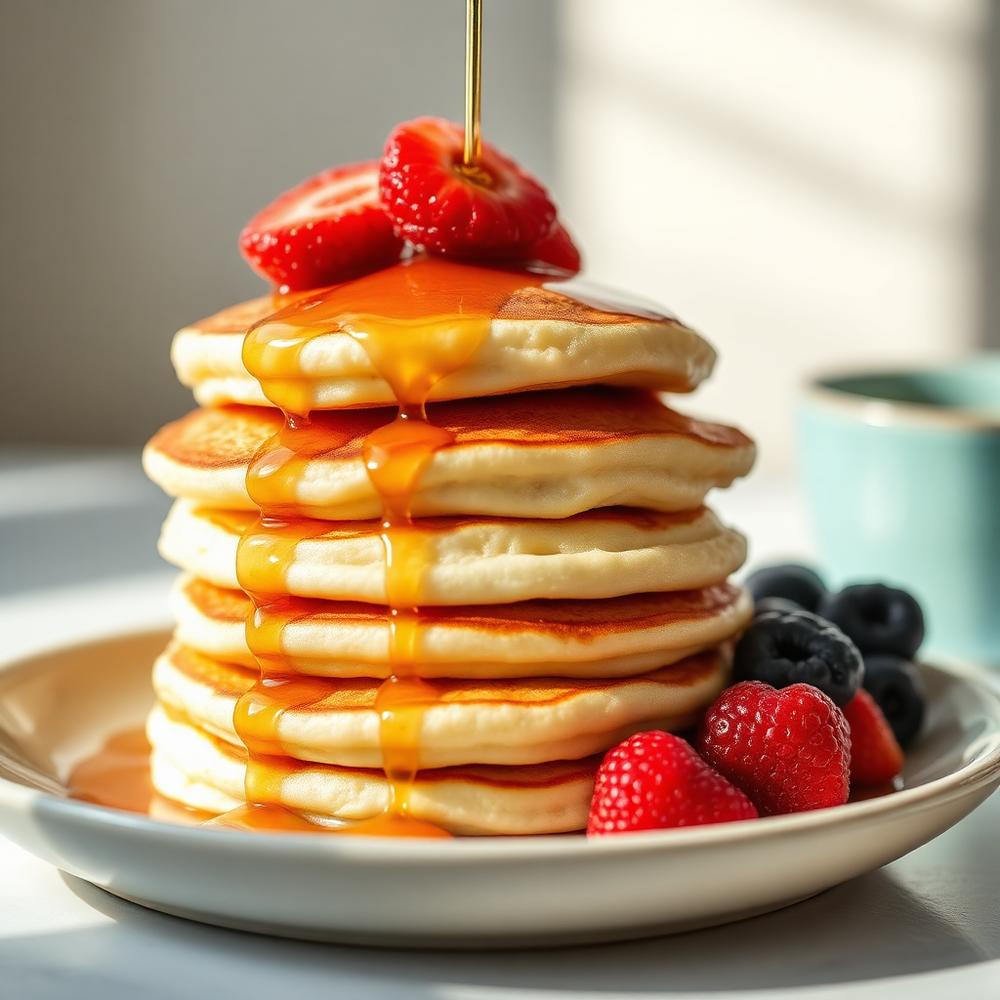 Fluffy Buttermilk Pancakes